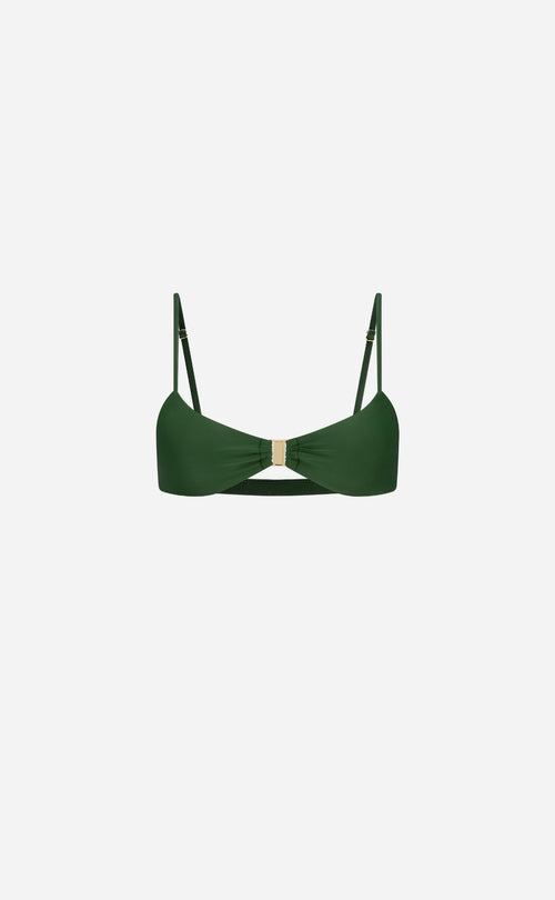 Bare Lush Green - Bralette Bikini Top